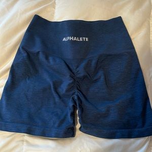 ALPHALETE  Amplify navy shorts